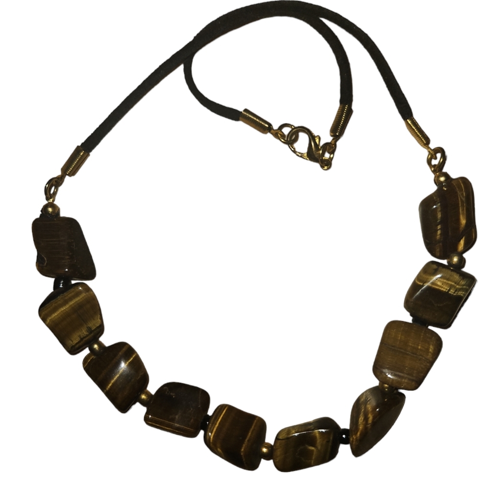 Real Tigers Eye Necklace